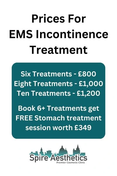 EMS Incontinence Treatment Prices Burnt Tree